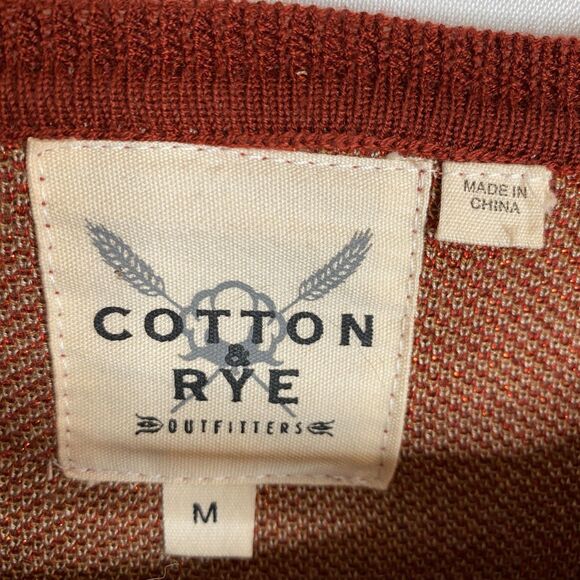 Cotton & Rye Sweater Scenic Desert Southwestern Howling Coyote Bell Sleeve Med - Picture 7 of 15